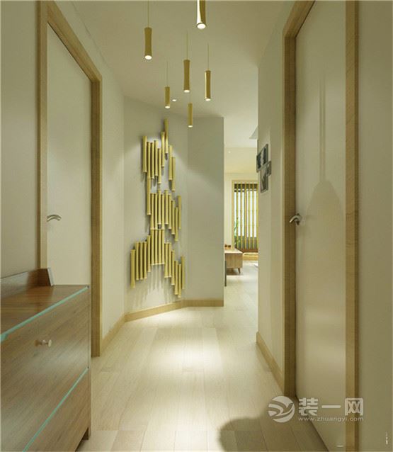 95平米三居室现代简约风格装修效果图