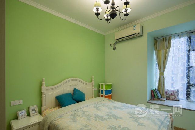 夏天怎能少了薄荷绿 绵阳装修网推荐100平田园案例 - 本地资讯 - 装一