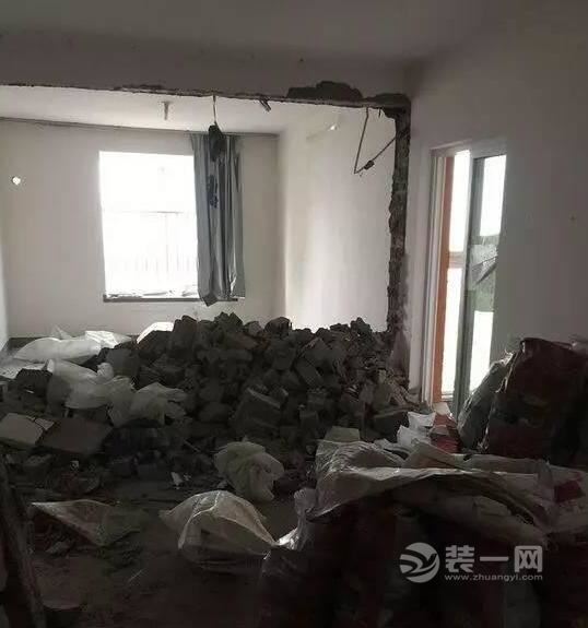 第一次装修经历 装修日记之墙面主体拆改